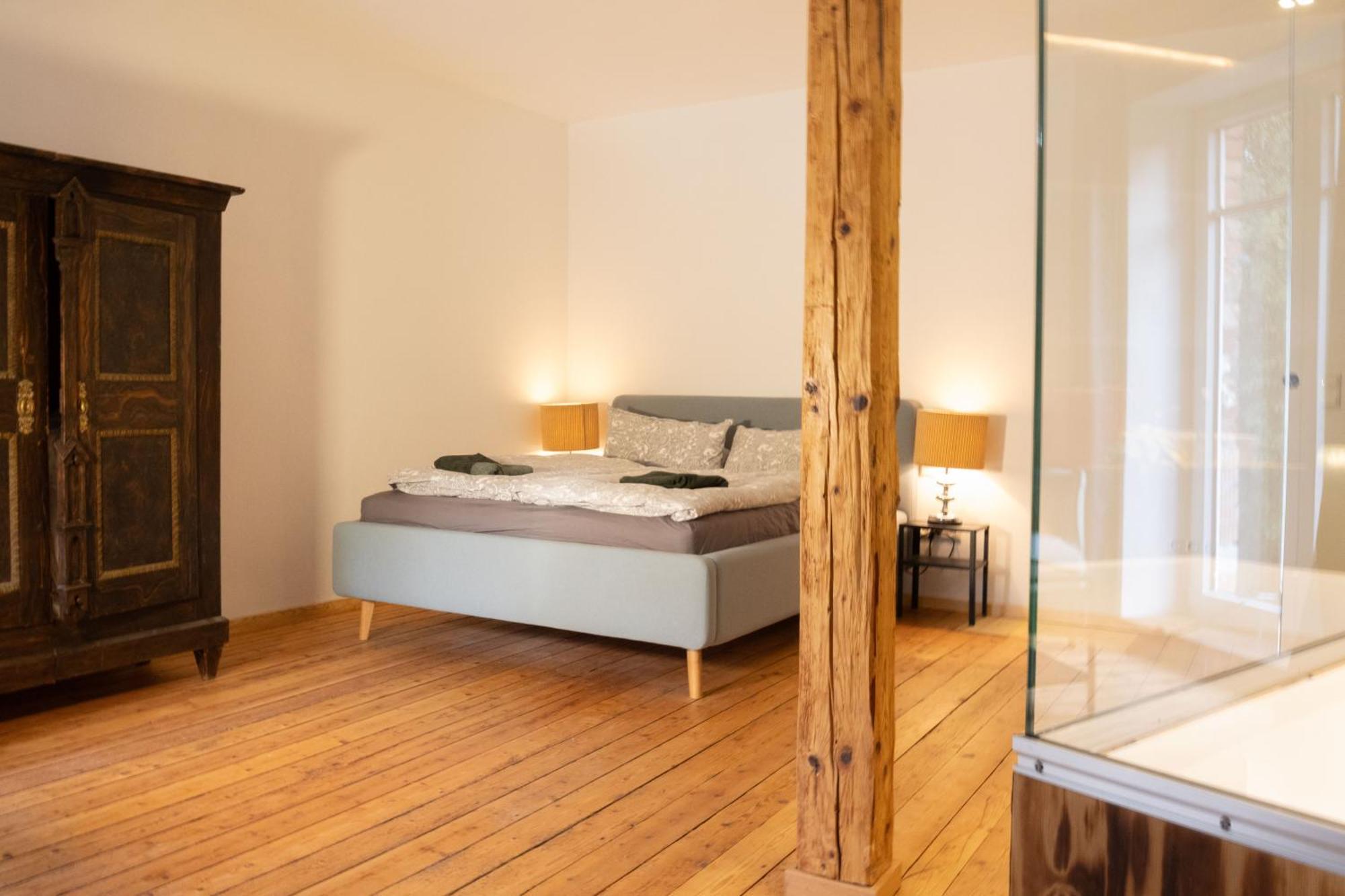 Loft Apartment Mit Grosser Badewanne B Mugeln Zewnętrze zdjęcie